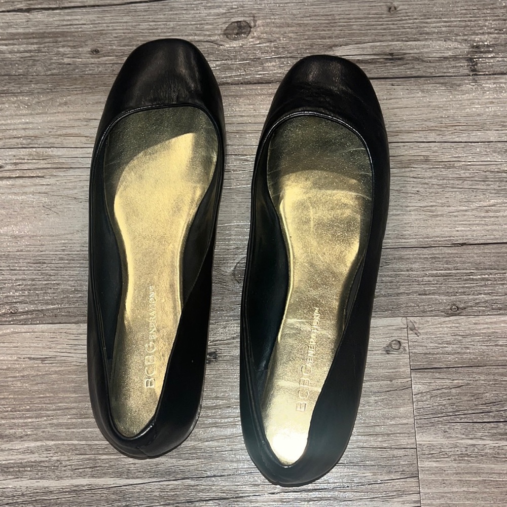 BCBG black flats size 6.5
